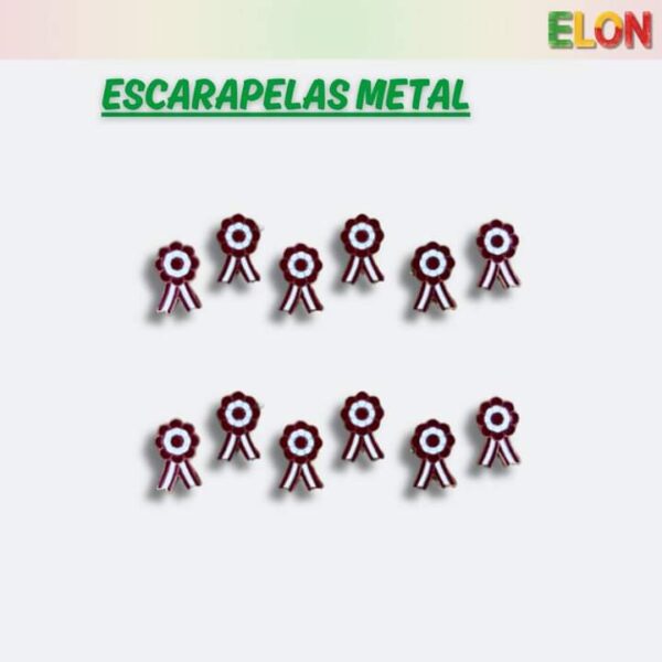 Escarapelas de metal