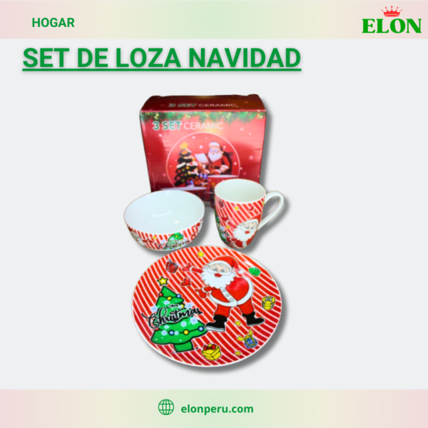 Loza x 3 Navideño