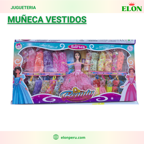 Muñeca vestidos