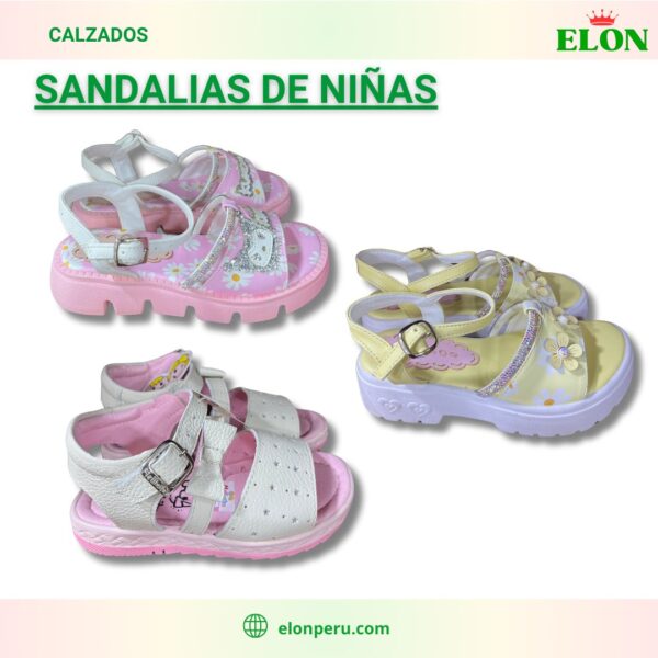 Sandalias de niñas 21-26