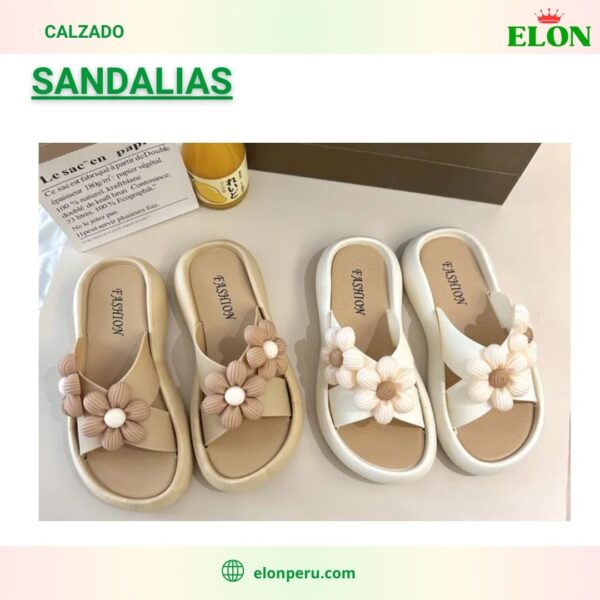 Sandalias Flores