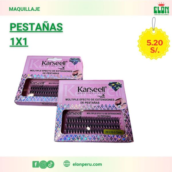 Pestañas 1x1